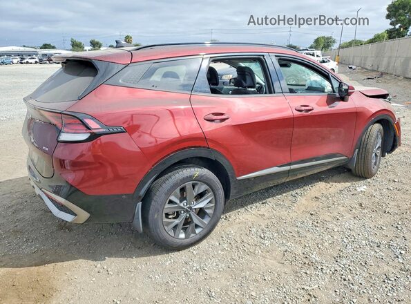 KNDPXCAG6P7073818 2023 KIA SPORTAGE Burgundy უკანა მარჯვენა