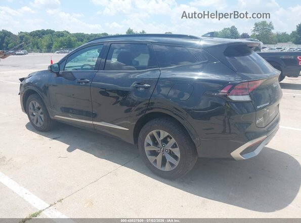 KNDPXCDG1S7199654 2025 KIA SPORTAGE HYBRID Black Rear left