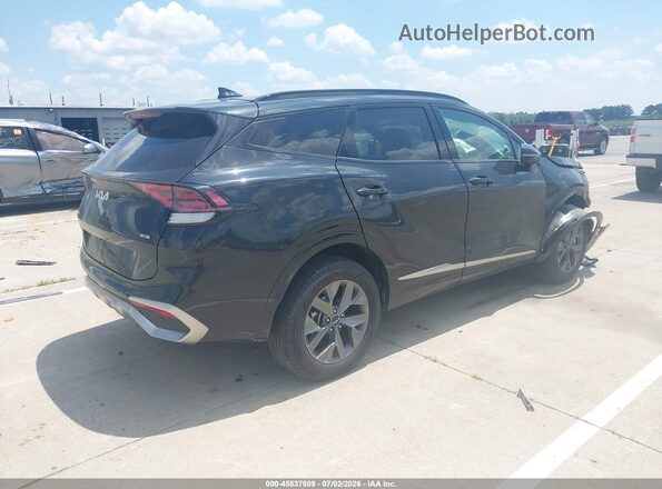 KNDPXCDG1S7199654 2025 KIA SPORTAGE HYBRID Black Rear right