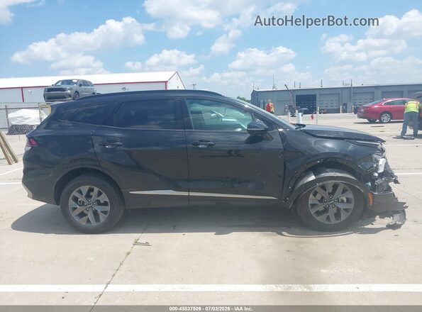 KNDPXCDG1S7199654 2025 KIA SPORTAGE HYBRID Black Rear interior view