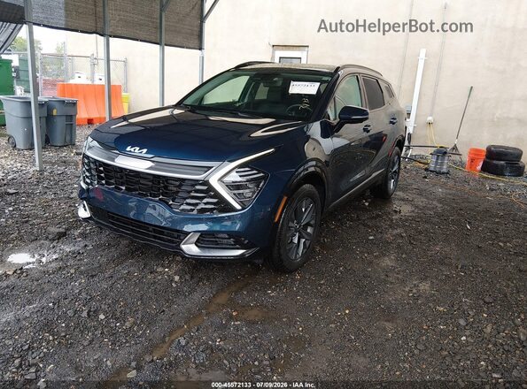 KNDPXCDG2S7211519 2025 KIA SPORTAGE HYBRID Blue Front left