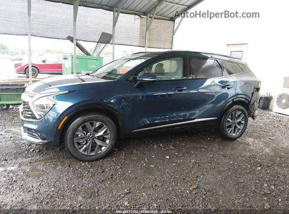 KNDPXCDG2S7211519 2025 KIA SPORTAGE HYBRID Blue 360 interior view