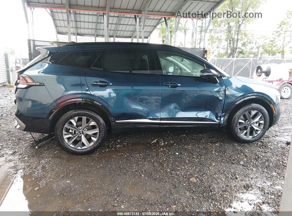 KNDPXCDG2S7211519 2025 KIA SPORTAGE HYBRID Blue Rear interior view