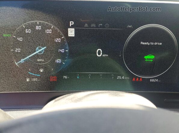 KNDPXCDG2S7232192 2025 KIA SPORTAGE Серый Вид щитка приборов