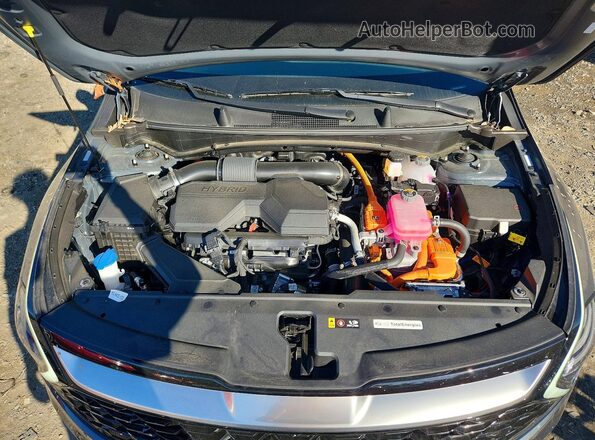 KNDPXCDG4S7261158 2025 KIA SPORTAGE Gray ძრავის განყოფილების ხედი