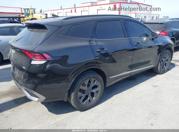 KNDPXCDG5R7121517 2024 KIA SPORTAGE HYBRID Black უკანა მარჯვენა