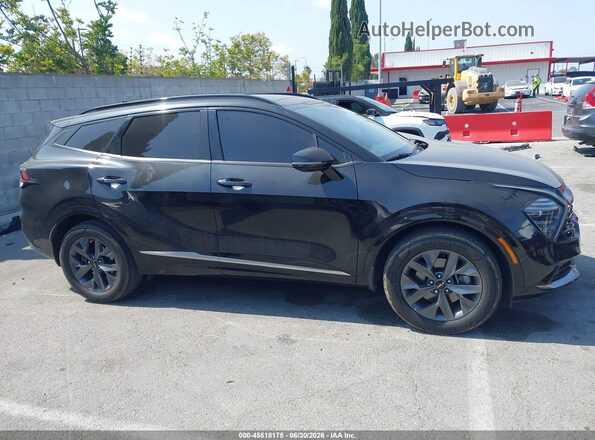 KNDPXCDG5R7121517 2024 KIA SPORTAGE HYBRID Black უკანა სალონის ხედი