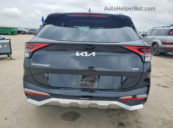 KNDPXCDGXS7198342 2025 KIA SPORTAGE Черный Вид сзади