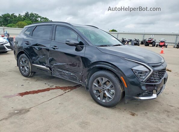KNDPXCDGXS7198342 2025 KIA SPORTAGE Черный Передняя правая четверть