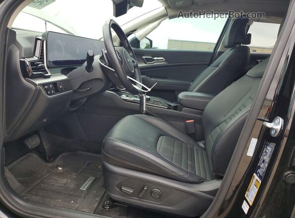 KNDPXCDGXS7198342 2025 KIA SPORTAGE Черный Вид салона спереди