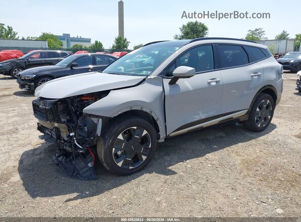 KNDPXDDG0T7285013 2026 KIA SPORTAGE HYBRID Gray წინა მარცხენა ხედი სამი მეოთხედიდან