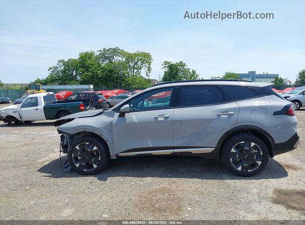 KNDPXDDG0T7285013 2026 KIA SPORTAGE HYBRID Gray უკანა სალონის ხედი