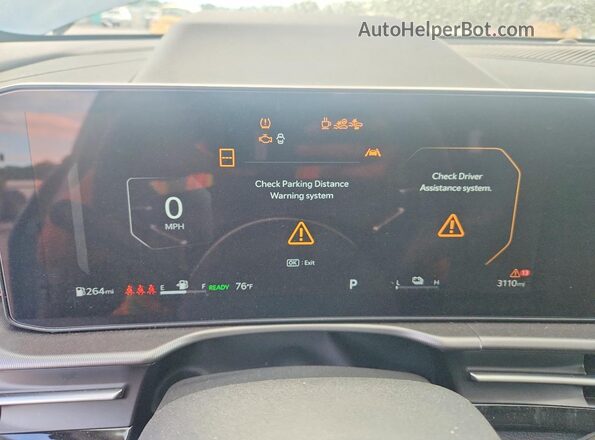 KNDPXDDG3T7303276 2026 KIA SPORTAGE Blue Instrument cluster view