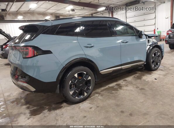 KNDPXDDG6T7291317 2026 KIA SPORTAGE HYBRID Blue Հետևի աջ