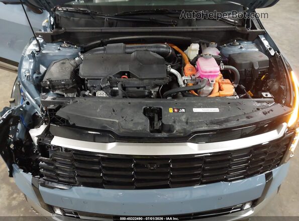 KNDPXDDG6T7291317 2026 KIA SPORTAGE HYBRID Blue Հետևի տեսք