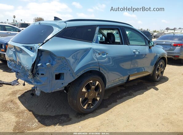 KNDPXDDG6T7345831 2026 KIA SPORTAGE HYBRID Light Blue Trasero derecho