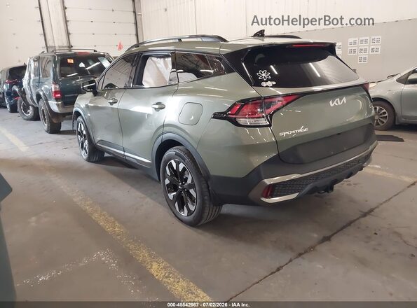 KNDPYDAH5P7104813 2023 KIA SPORTAGE PLUG-IN HYBRID Green Հետևի ձախ