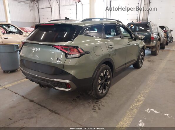 KNDPYDAH5P7104813 2023 KIA SPORTAGE PLUG-IN HYBRID Green Հետևի աջ