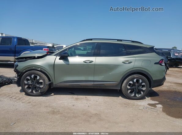 KNDPYDDH5R7145229 2024 KIA SPORTAGE PLUG-IN HYBRID Green Սալոնի 360 աստիճան տեսք