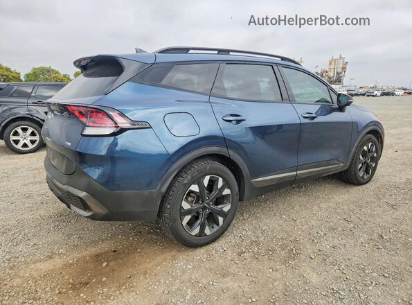 KNDPZDAH4P7034685 2023 KIA SPORTAGE Синий Задняя правая четверть
