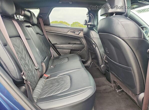 KNDPZDAH4P7034685 2023 KIA SPORTAGE Синий Вид задней части салона