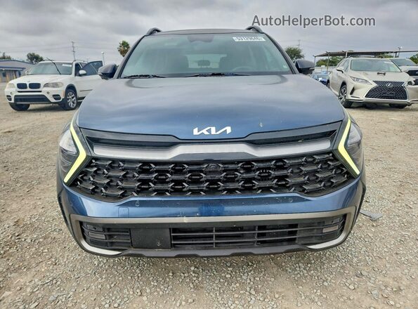 KNDPZDAH4P7034685 2023 KIA SPORTAGE Синий Вид спереди