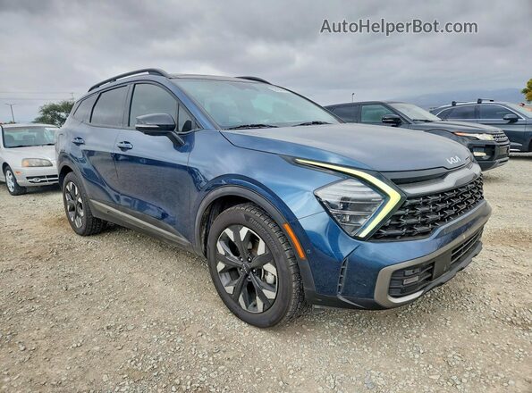 KNDPZDAH4P7034685 2023 KIA SPORTAGE Синий Передняя правая четверть