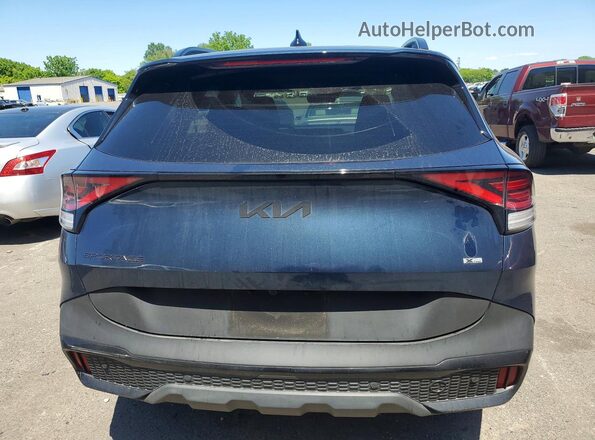 KNDPZDDHXS7183848 2025 KIA SPORTAGE Blue Rear view