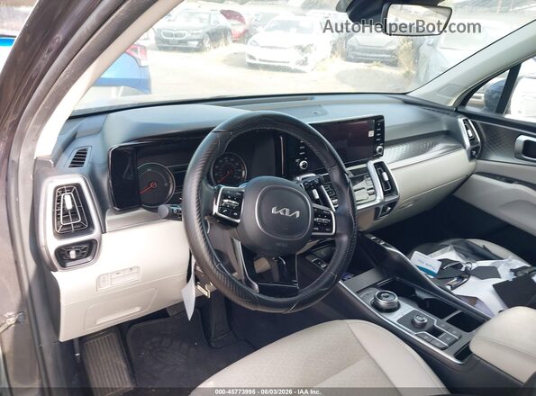 KNDRG4LG0N5122774 2022 KIA SORENTO HYBRID Gray 