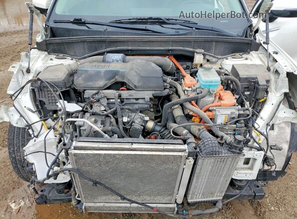 KNDRG4LG1N5069101 2022 KIA SORENTO White Вид підкапотного простору