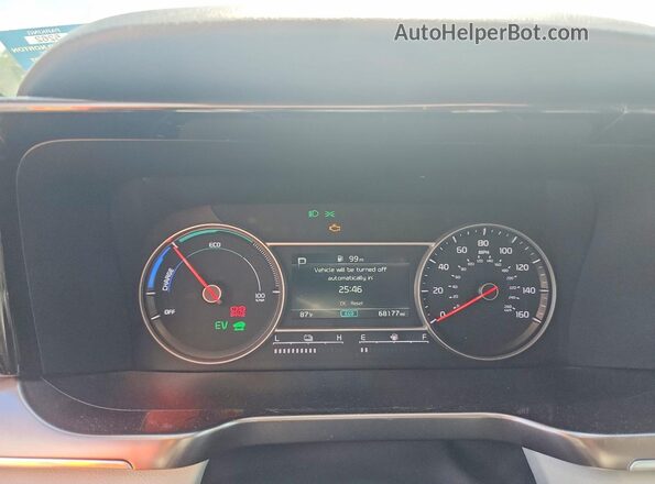 KNDRG4LG3N5062229 2022 KIA SORENTO Silver Սարքավորումների վահանակի տեսք