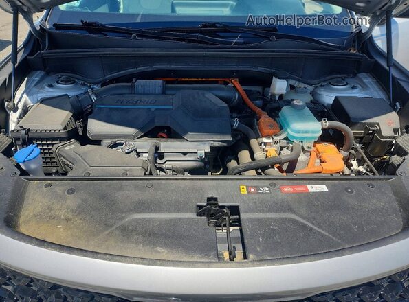 KNDRG4LG3N5062229 2022 KIA SORENTO Silver Շարժիչի բաժամունքի տեսք