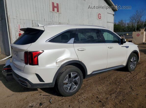 KNDRG4LG9M5024308 2021 KIA SORENTO White Trasero derecho