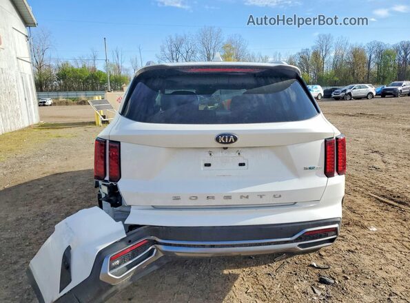 KNDRG4LG9M5024308 2021 KIA SORENTO White Vista trasera