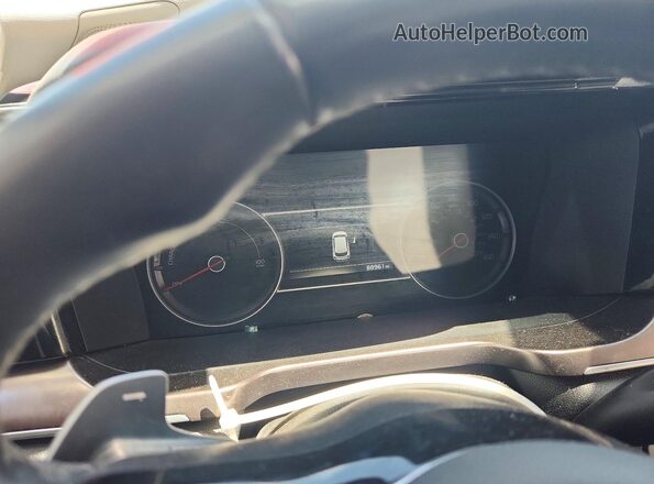 KNDRG4LG9N5091301 2022 KIA SORENTO White Instrument cluster view
