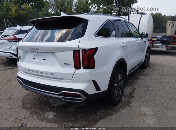 KNDRGDLGXN5103407 2022 KIA SORENTO HYBRID White Задня права чверть
