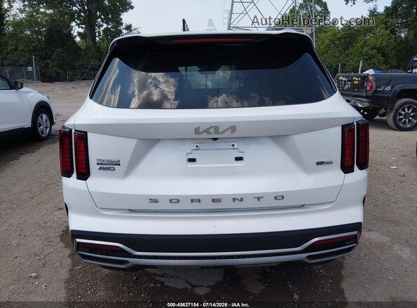 KNDRGDLGXN5103407 2022 KIA SORENTO HYBRID White 