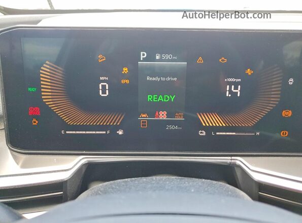 KNDRH4JG1T5464666 2026 KIA SORENTO Белый Вид щитка приборов