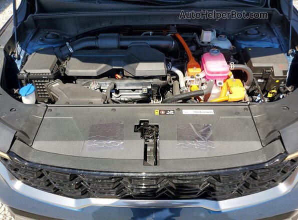 KNDRH4JG8S5429167 2025 KIA SORENTO Blue Շարժիչի բաժամունքի տեսք