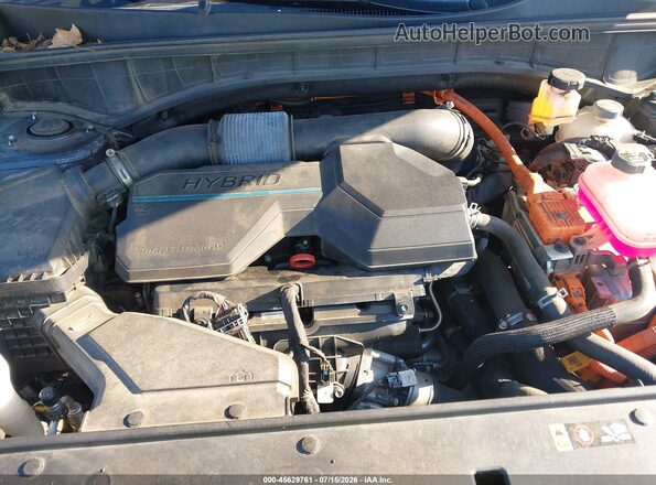 KNDRH4LG0M5045786 2021 KIA SORENTO HYBRID Gray Rear view
