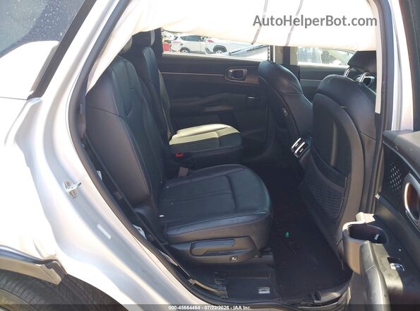 KNDRH4LG0N5062007 2022 KIA SORENTO HYBRID Silver Vista de la etiqueta del VIN
