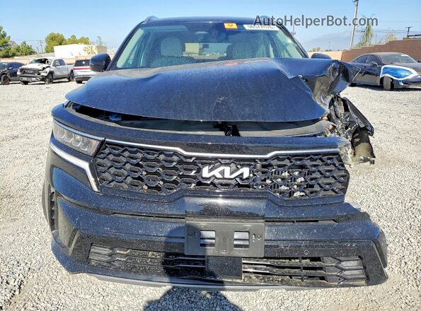KNDRH4LG0P5162479 2023 KIA SORENTO Black Դիմացի տեսք