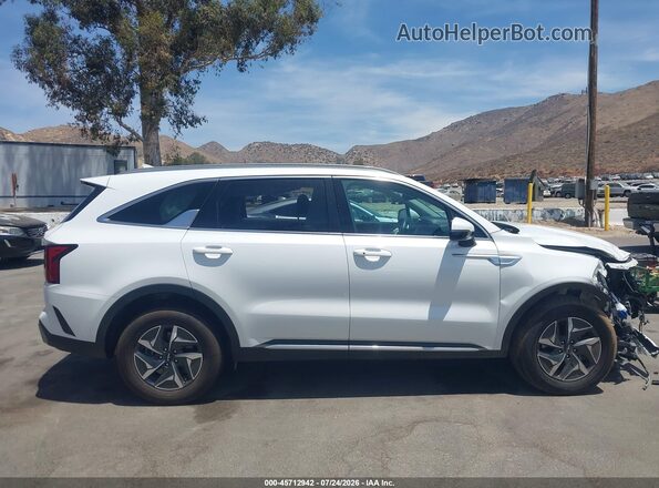 KNDRH4LG0R5260222 2024 KIA SORENTO HYBRID White Вид задньої частини салону