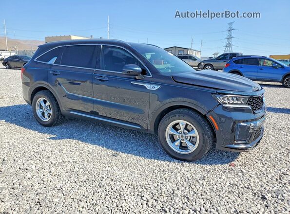 KNDRH4LG2M5022316 2021 KIA SORENTO Синий Передняя правая четверть