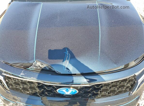 KNDRH4LG2M5022316 2021 KIA SORENTO Синий Вид подкапотного пространства