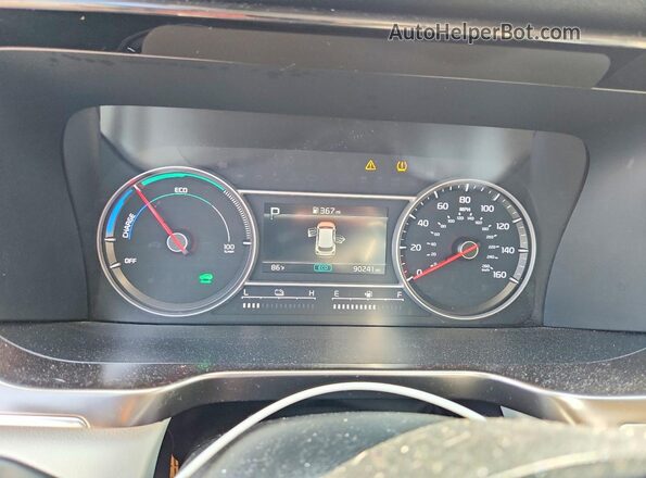 KNDRH4LG3M5045331 2021 KIA SORENTO White Widok zestawu wskaźników