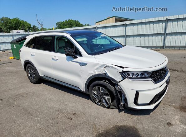 KNDRH4LG3M5045331 2021 KIA SORENTO White Przód prawy