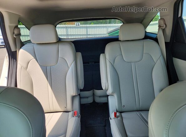 KNDRH4LG3M5045331 2021 KIA SORENTO White Widok tylnych siedzeń