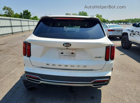 KNDRH4LG3M5045331 2021 KIA SORENTO White Widok z tyłu