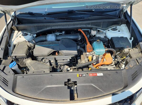 KNDRH4LG3M5045331 2021 KIA SORENTO White Widok komory silnika